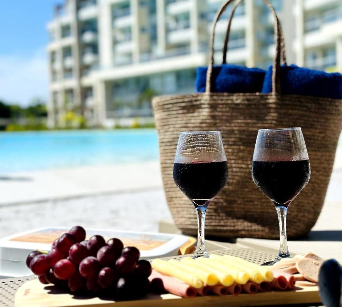 Tu Lugar En El Caribe Con Vista A La Laguna De Baía Kristal Apartamento