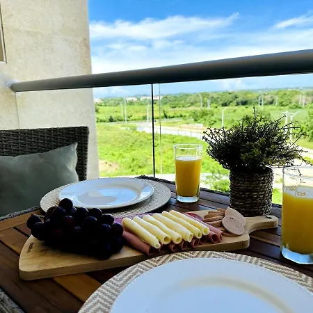 Tu Lugar En El Caribe Con Vista A La Laguna De Baía Kristal Apartamento